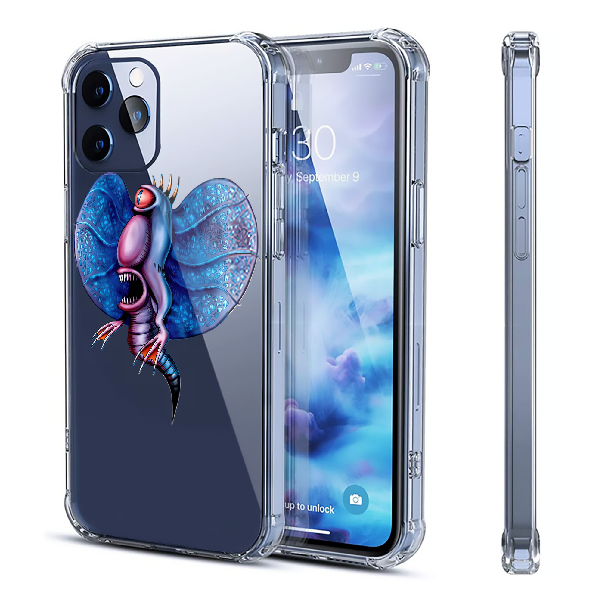 （画像用） 遊☆戯☆王 Yu-Gi-Oh! 【iPhone 12シリーズ対応】透明スマホケース（クリアソフトケース）